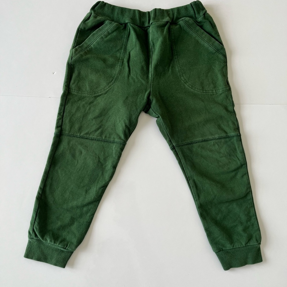 Fun Jimmy’s Party Neutral Gender Green Kids Jogger Pants